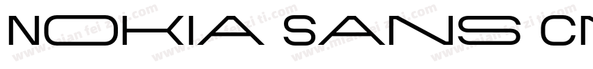 Nokia Sans Cn S40 Regular字体转换